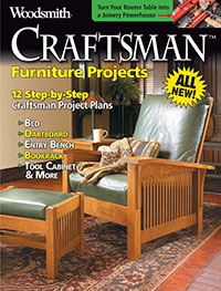 Furniture Projects, 12 step-by-step Craftsman Project Plans Cover